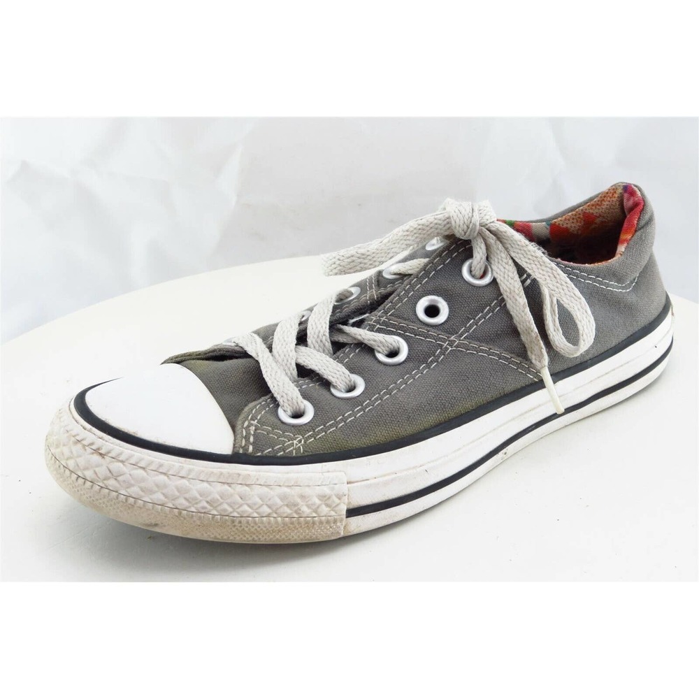 Converse All Star Women Size 6‎ M Gray Low Top Fabric 554885f